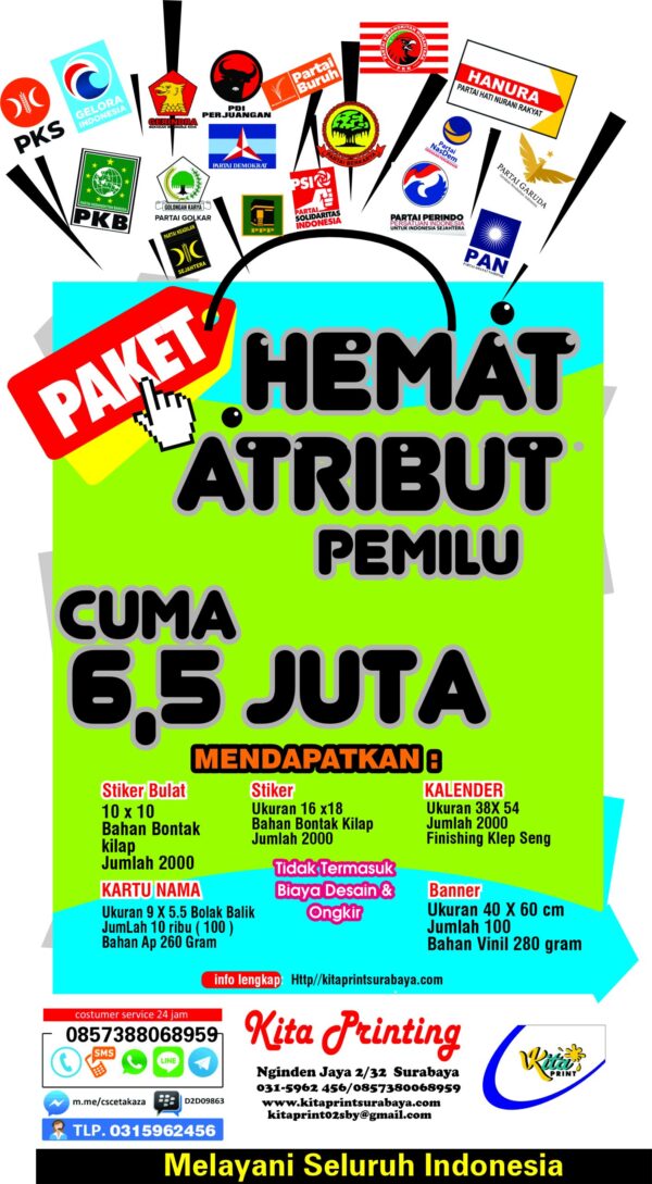 kalender caleg 32x48 - Gambar 2