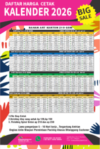 harga kalender spiral ap 210