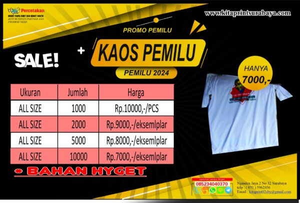 Kaos Pemilu - Gambar 2