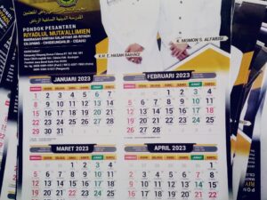 cetak kalender art carton 230